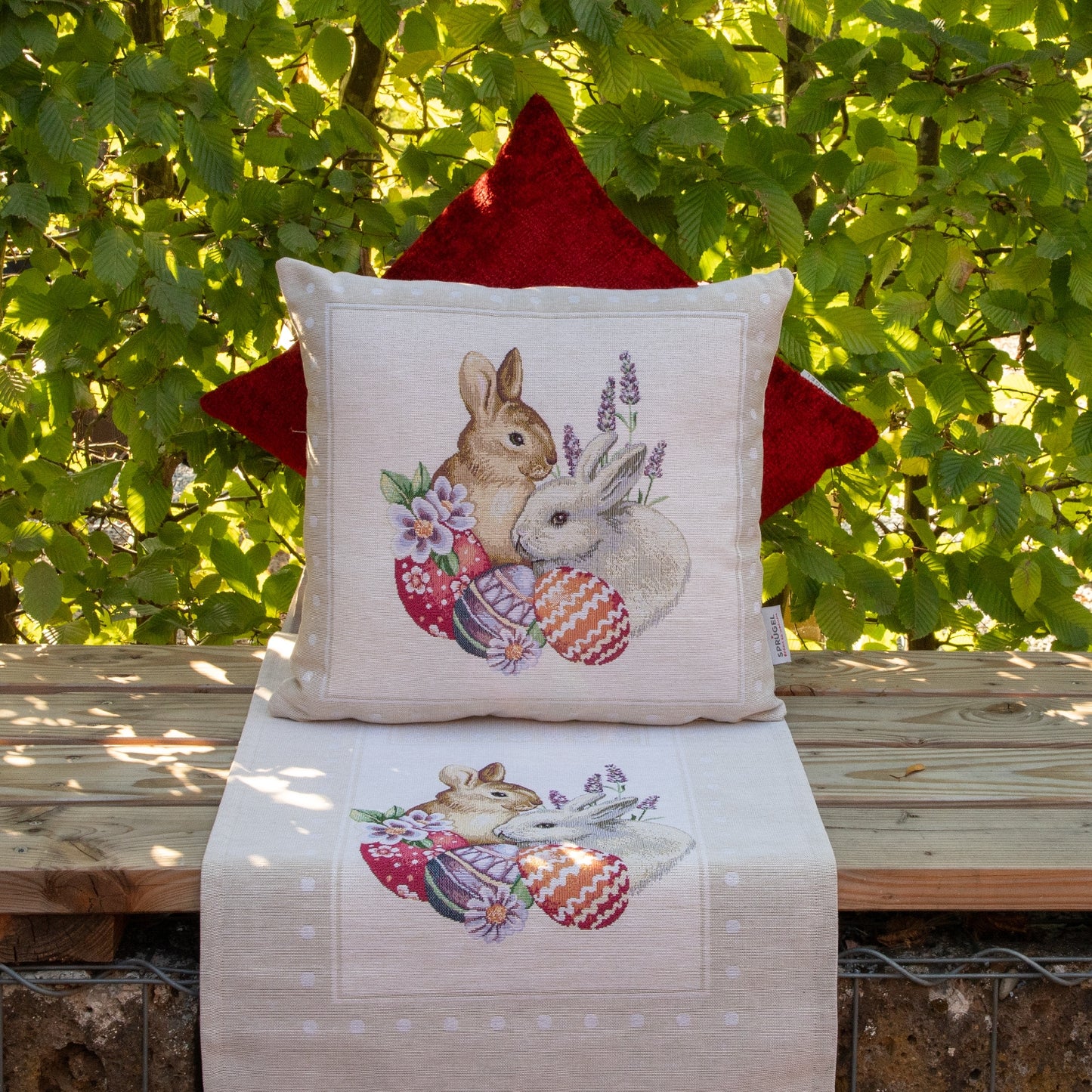 Kissenhülle Easter Buddies - 45x45 cm